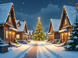 christmas greeting card