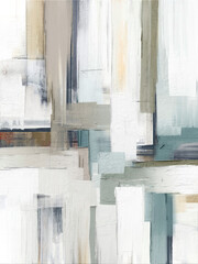 Dynamic abstract composition with horizontal movement and eroded, scratched details. Excellent for web headers, packaging, and commercial use in upholstery or flooring. Earthy tone design.