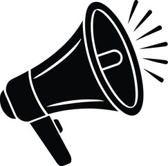megaphone icon vector illustration