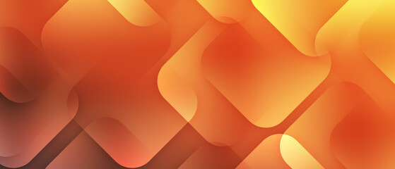 shiny bright orange abstract background with diagonal lines banner design 