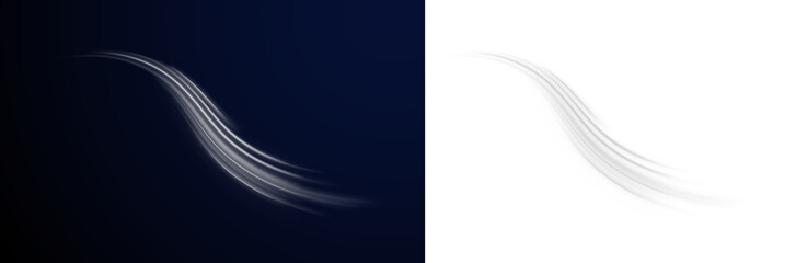 Light vector streak line motion abstract futuristic city.
