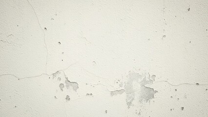 Aesthetic Harmony Detailed close-up of a weathered white concrete wall showing cracks peeling paint and textured imperfections | minimal, soft, abstract, modern, neutral, calm.