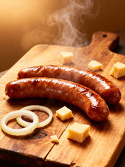 cheese sausages