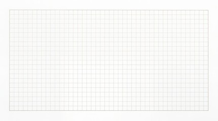 Blank light gray graph paper sheet with faint square grid for drafting