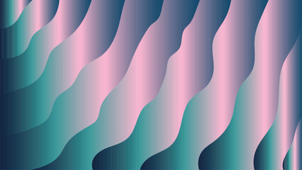 Abstract wavy gradient background pattern
