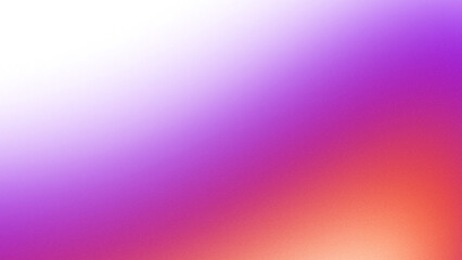 Purple orange gradient wave element with noise texture	