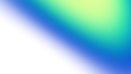 Blue green gradient wave element with noise texture	