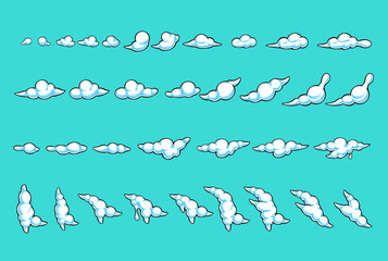 Foam ornaments for carwash background decoration