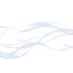 Futuristic White Light Wave Motion Effect