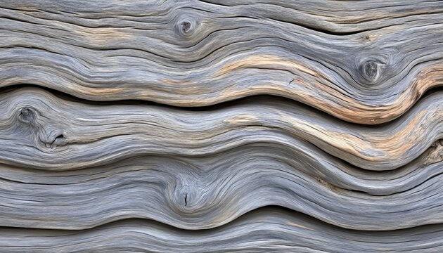 Beautifully Weathered Driftwood Texture Background for Creative Design Projects and Decor Ideas