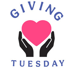 Giving Tuesday symbol 