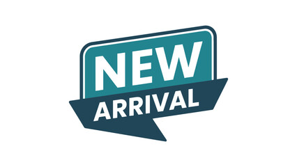 Fototapeta premium Exciting new arrival announcement banner with bold text