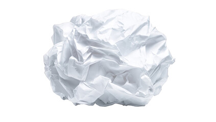 Obraz premium Crumpled white paper ball (23)