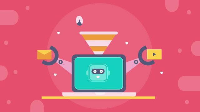 AI sales funnel platform automatically distributing optimized content across ad network, drive measurable conversion.