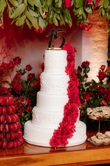 fifteen years anniversary decoration and food