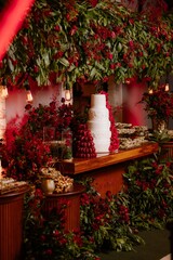 fifteen years anniversary decoration and food