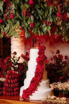 fifteen years anniversary decoration and food