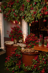 fifteen years anniversary decoration and food