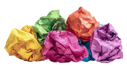 Colorful crumpled paper cloud (1)