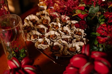 fifteen years anniversary decoration and food