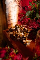 fifteen years anniversary decoration and food