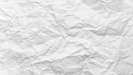 Obraz premium White clean crumpled paper