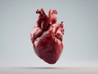 Human heart organ for medicine and biology studies