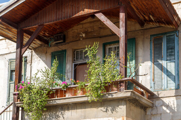 old wooden house