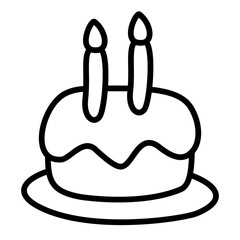 Cake Hand Drawn Cute Cafe