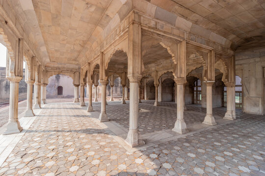 Deewan-e-Khas hall in the Lahore Fort, Pakistan