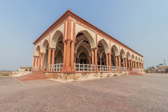 Diwan-e-Aam hall in the Lahore Fort, Pakistan