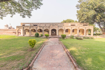 Obraz premium Stables of Lahore Fort, Pakistan