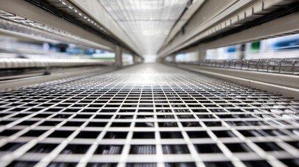 Obraz premium Medium shot of a precise temperaturecontrolled annealing furnace operating to soften dies uniformly emphasizing technological control in postextrusion treatment.