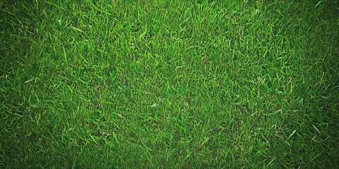Vibrant and Lush Green Turf Perfect for Sports Activities and Recreational Events in the Backyard
