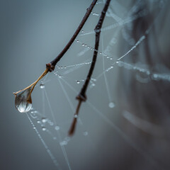 Fotografia leśna, Krajobraz leśny, Drzewa, mech, grzyby, liście, woda, skały, mgła, natura, las © Adrian Jaśpiński