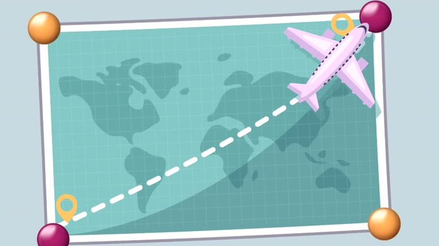 travel sig symbols airplane and trips illustration 