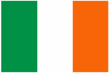 ireland flag vector illustration