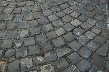 old stone pavement