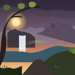 vector illustration of house