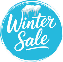 Winter Sale Promotional Badge