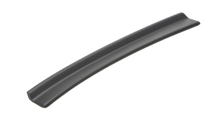 Dark gray curved plastic trim piece image