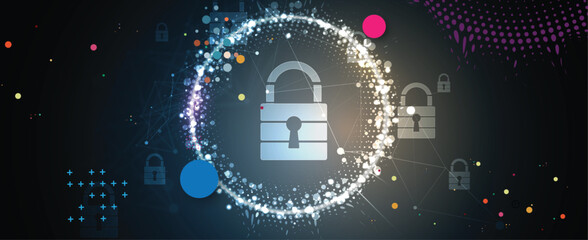 Future cyber technology web services for business and internet project. © kras99