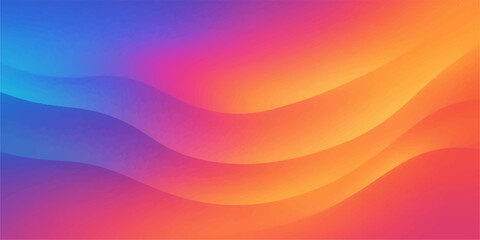 abstract colorful wavy background with bright waves