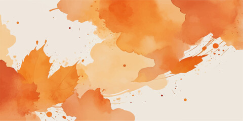 Vintage world map design featuring an abstract watercolor grunge texture with artistic paint splashes and ink blobs on aged paper illustration © Rupa