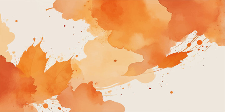 Vintage world map design featuring an abstract watercolor grunge texture with artistic paint splashes and ink blobs on aged paper illustration