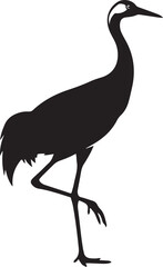 Fototapeta premium 50 Heron Crane Silhouette Bundle