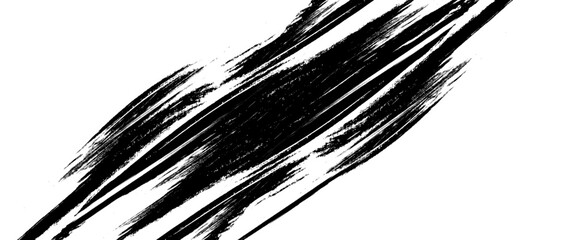 Vector grunge brush strokes texture rough black scratches for wallpaper