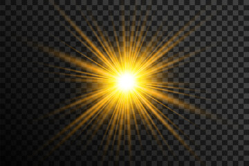 transparent glowing lens flare background © waqas