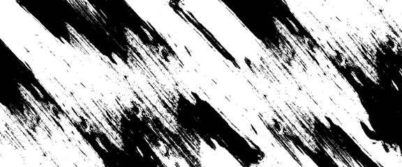 Vector grunge brush strokes texture rough black scratches for wallpaper.