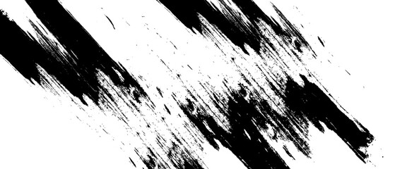 Vector grunge brush strokes texture rough black scratches for wallpaper.